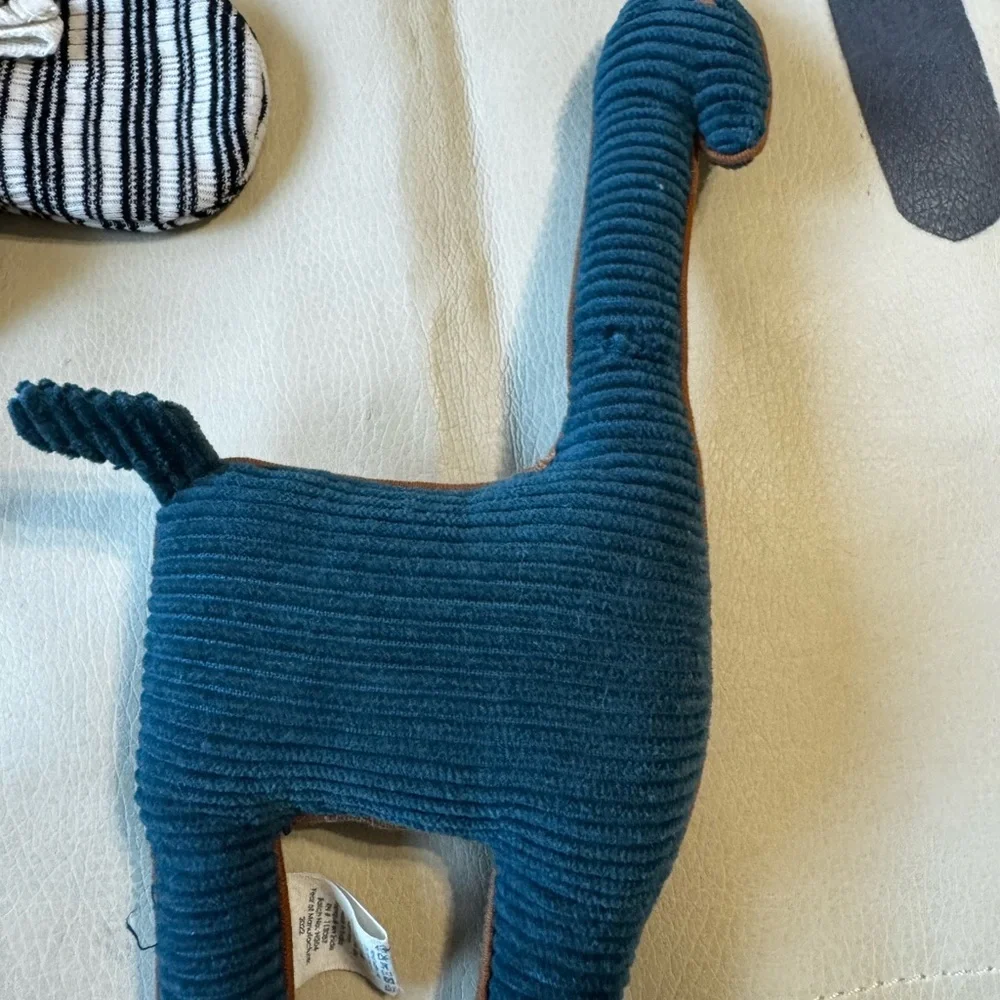 Kate Quinn Dinosaur Striped Baby Booties